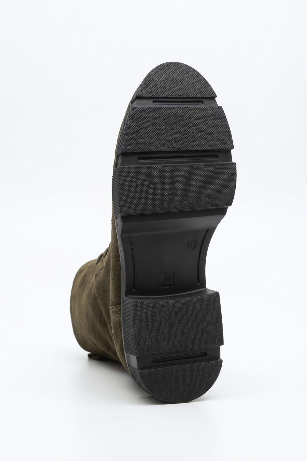 Rims Green Suede Men Leather Shoes