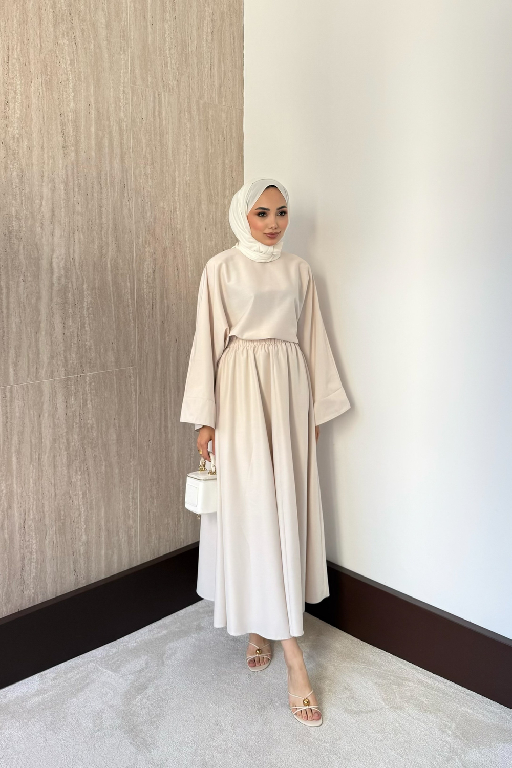 Lovely Etekli Takım - Bej