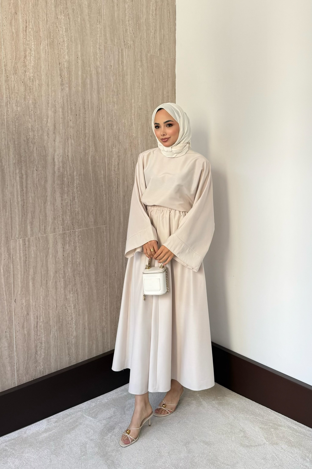Lovely Etekli Takım - Bej