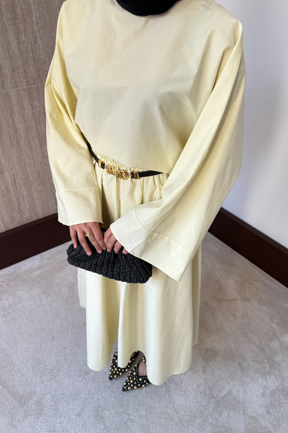 Lovely Etekli Takım - Sarı
