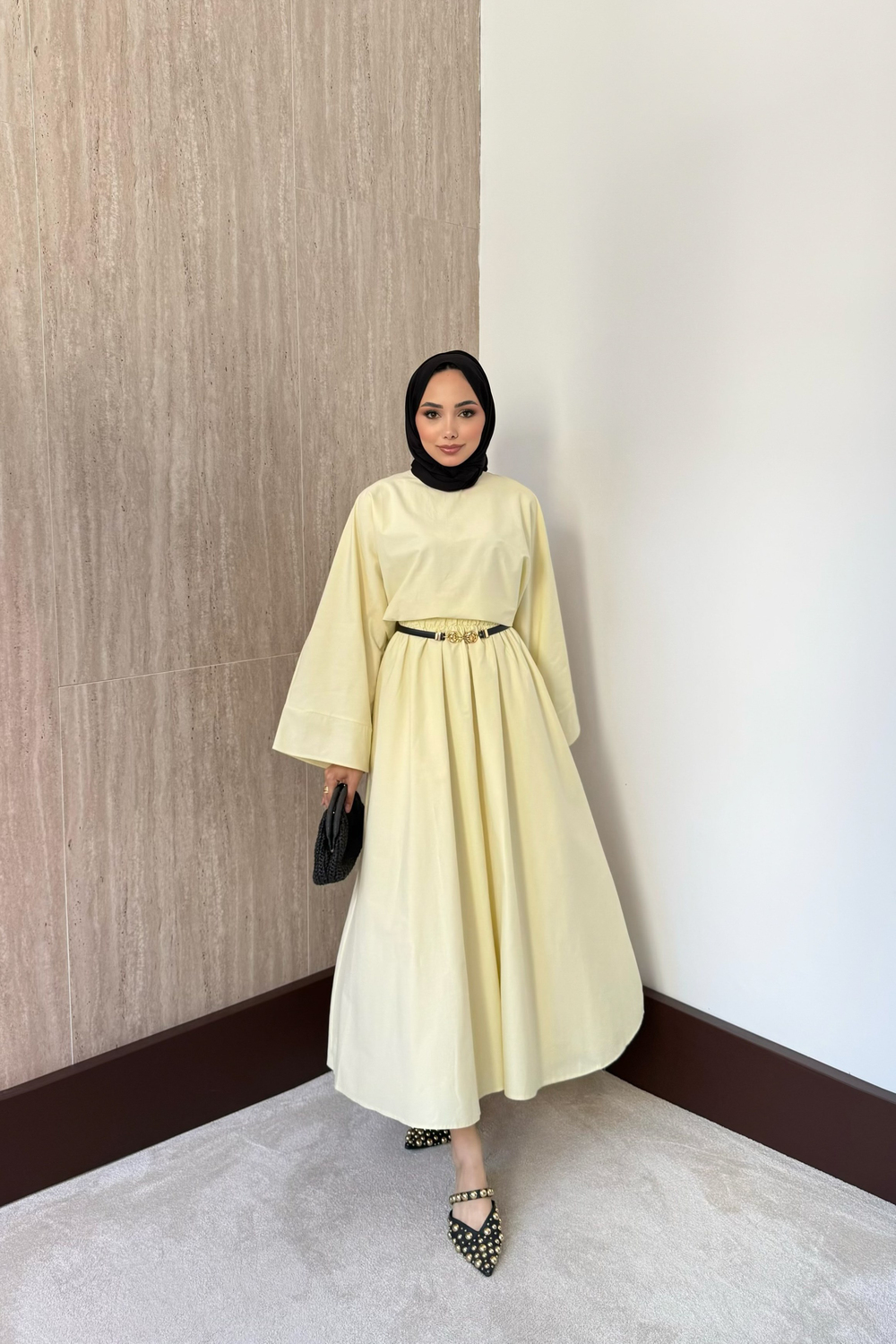 Lovely Etekli Takım - Sarı