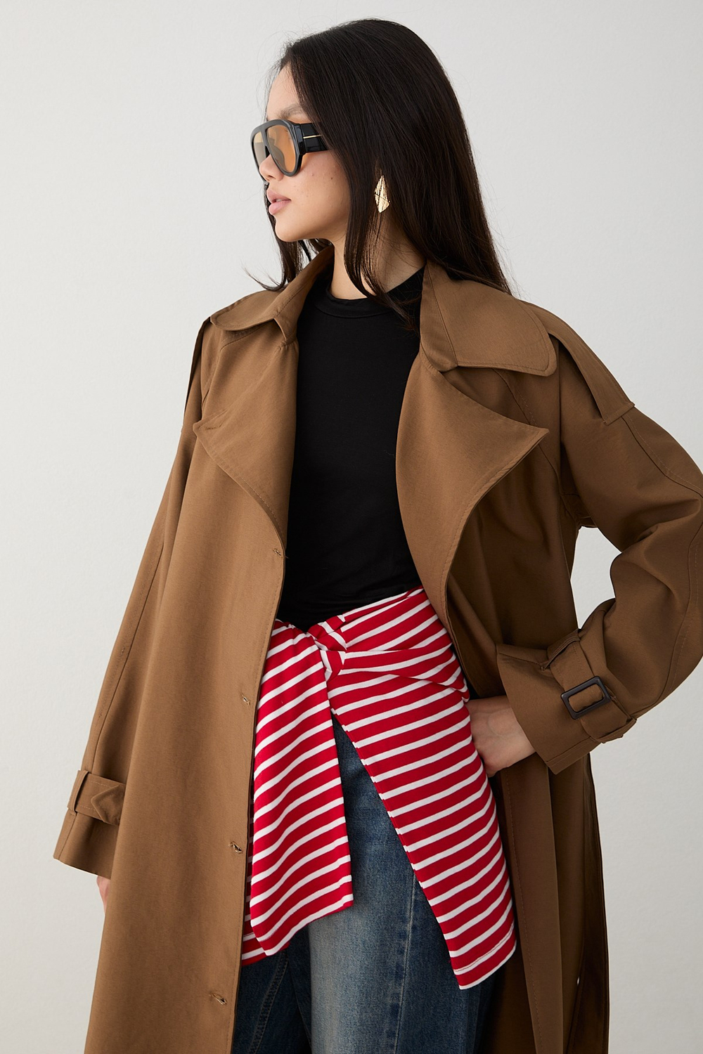Premium Trençkot - Camel