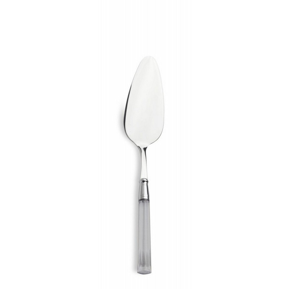 Capdeco - Şeffaf Gümüş Pasta Spatulası