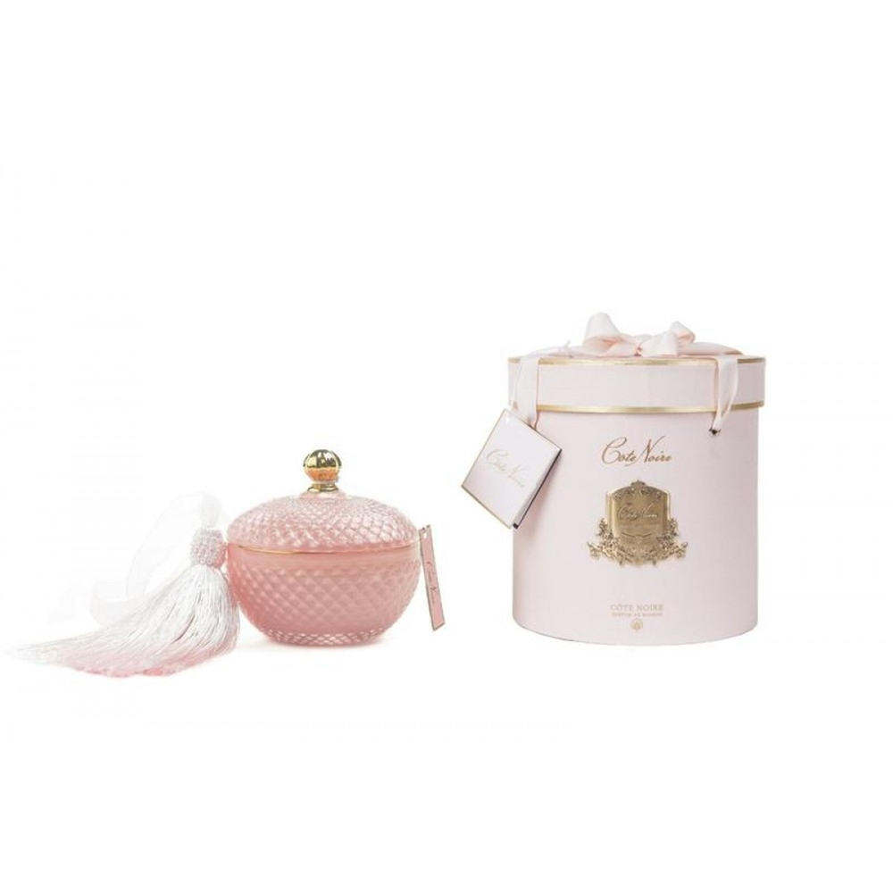 Cote Noire - Round Art Deco Mum Pembe