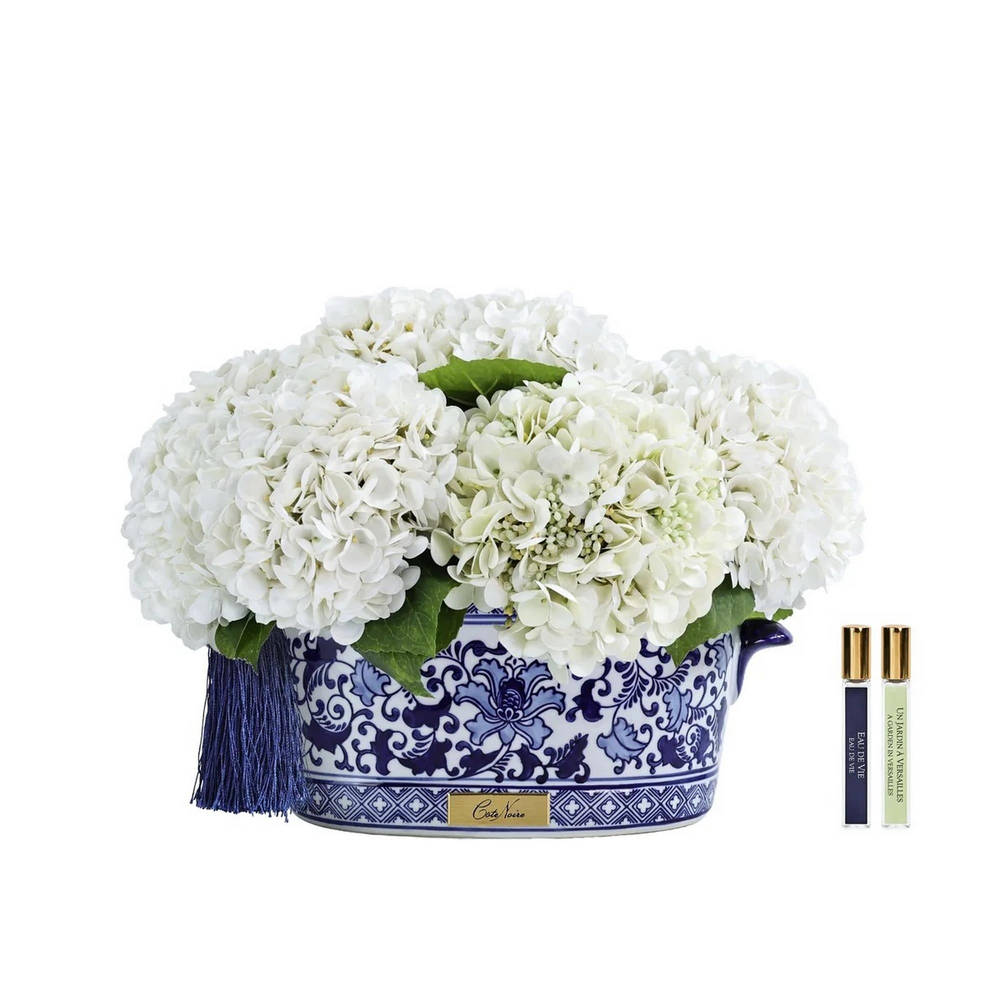 Cote Noire Grand Chinoiserie Ortanca Ekru Çiçek