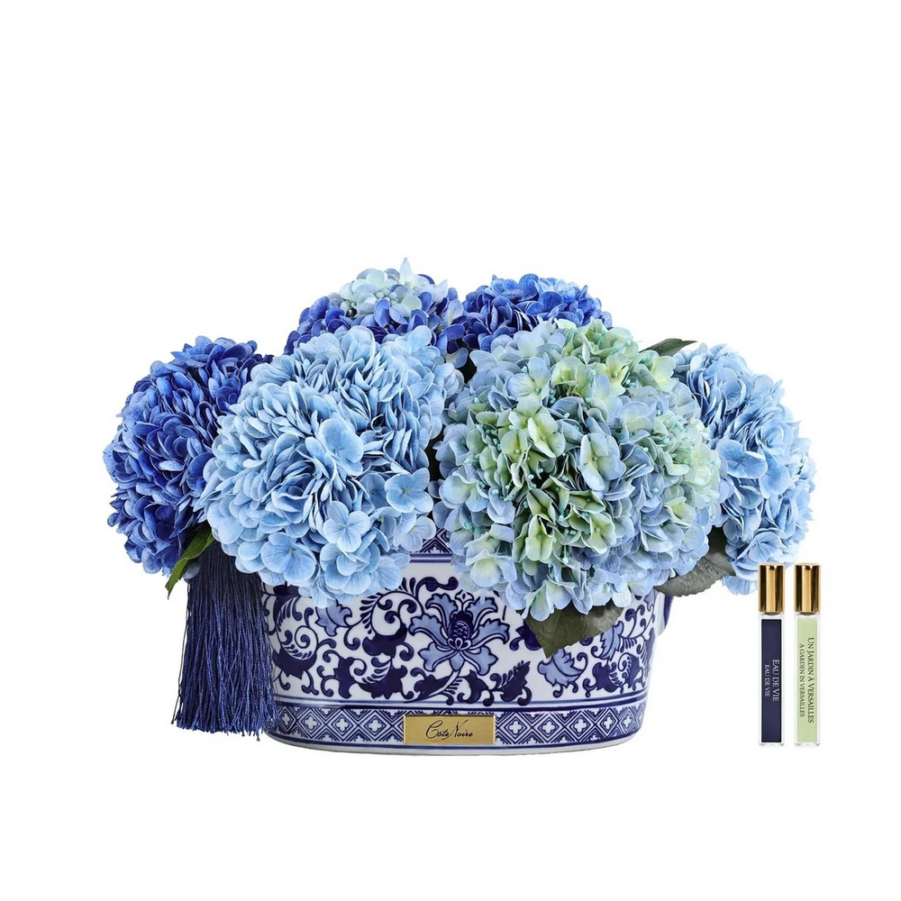 Cote Noire Grand Chinoiserie Ortanca Mavi Çiçek
