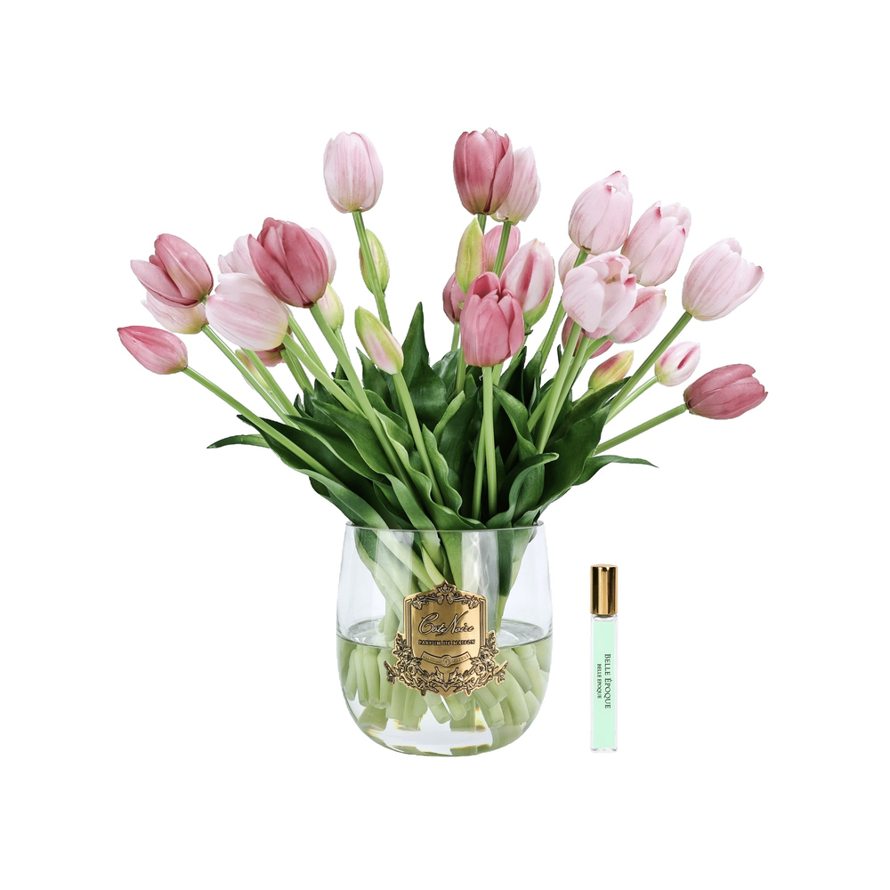 Cote Noire - Heritage Pembe & Gold Laleli Kokulu Çiçek