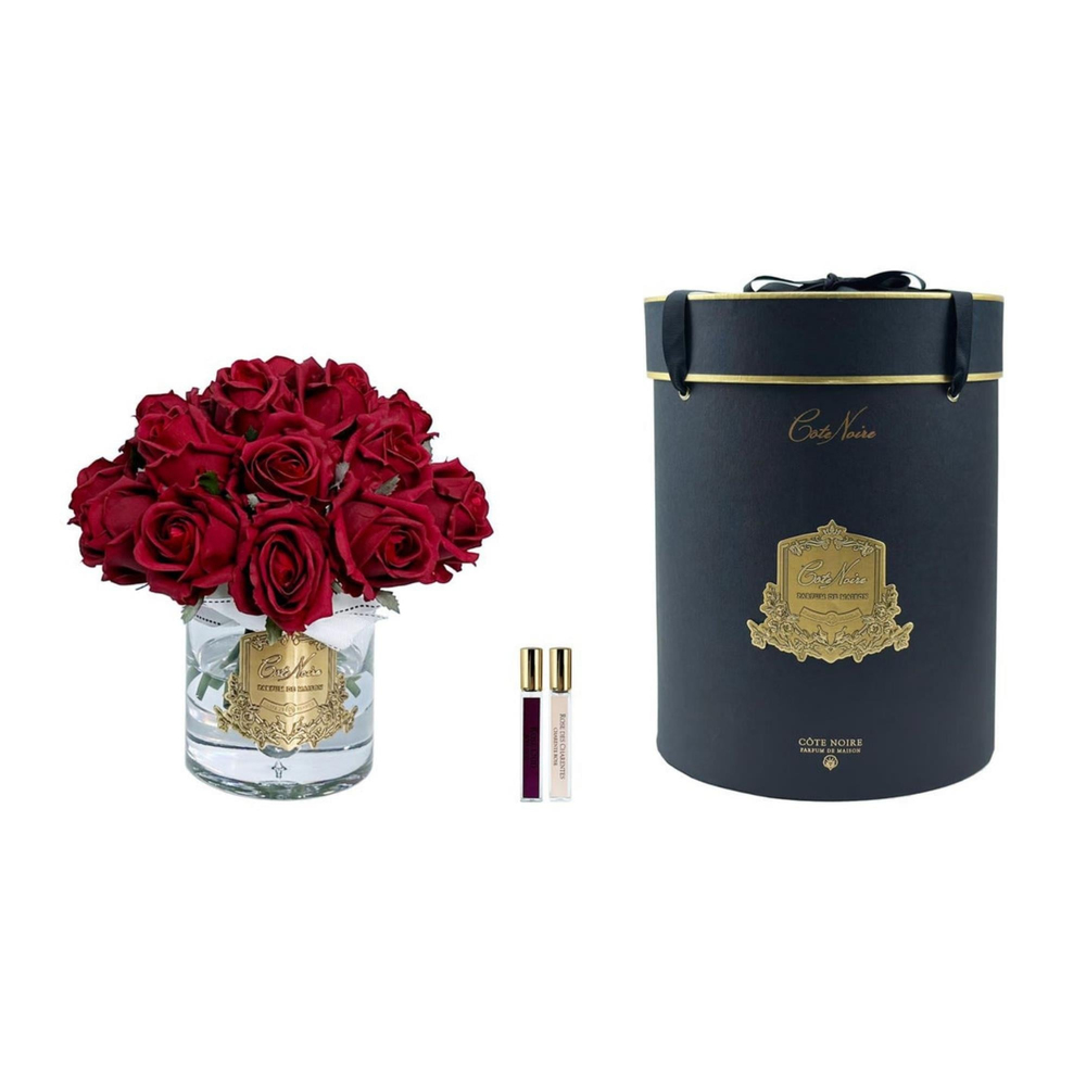 Cote Noire - Luxury Grand Gül Buketi Bordo