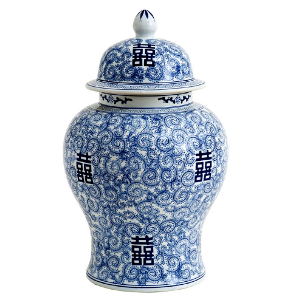 Fancy - Yangtse Blue Blanc Küp
