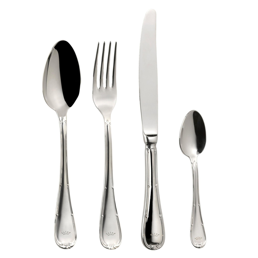 Ginori 1735 - Gınevra Paslanmaz Çelık 24 Parça Çatal Kaşık Bıçak Setı