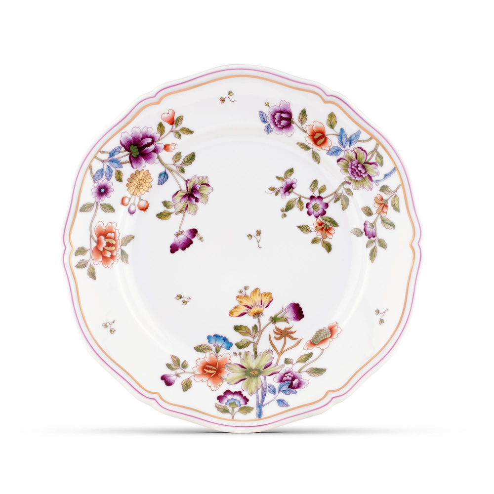 Ginori 1735 - Granduca Coreana Flowers Servis Tabağı