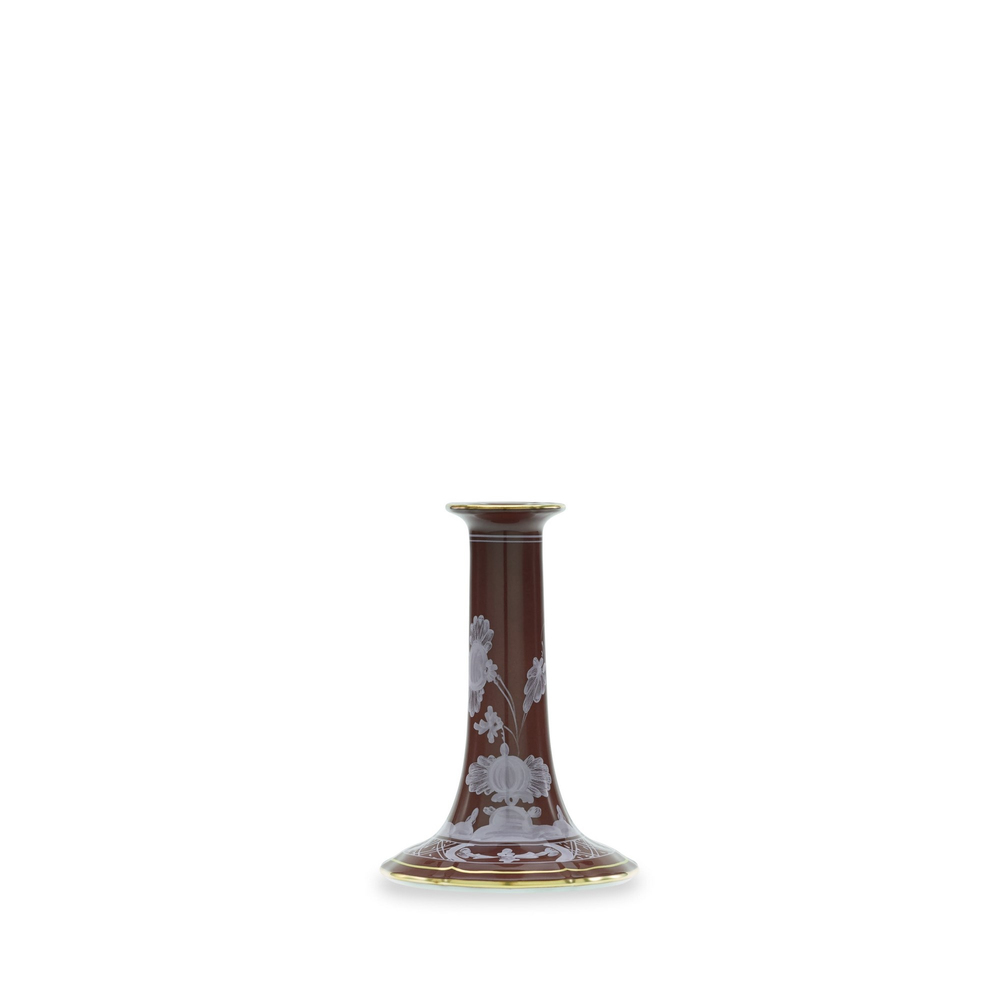 Ginori 1735 - Oriente İtaliano Castagna 15 Cm Mumluk