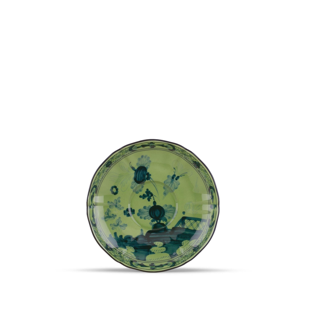 Ginori 1735 - Oriente Italiano Malachite Çay Tabağı