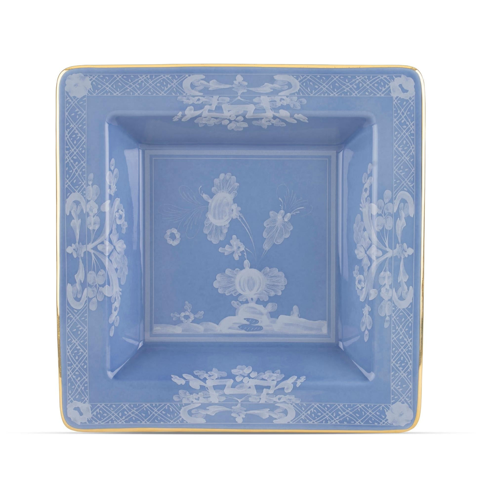 Ginori 1735 - Oriente Italiano Pervinca Dekoratif Tabak 18 Cm