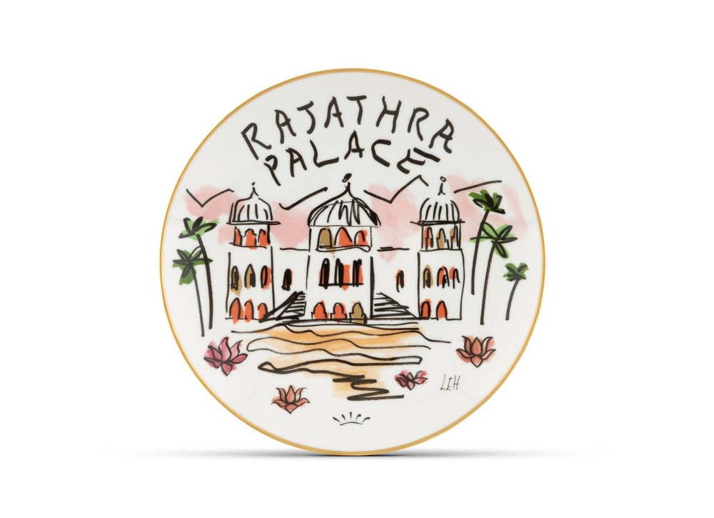 Ginori 1735 -  Rajahtra Palace Servis Tabağı