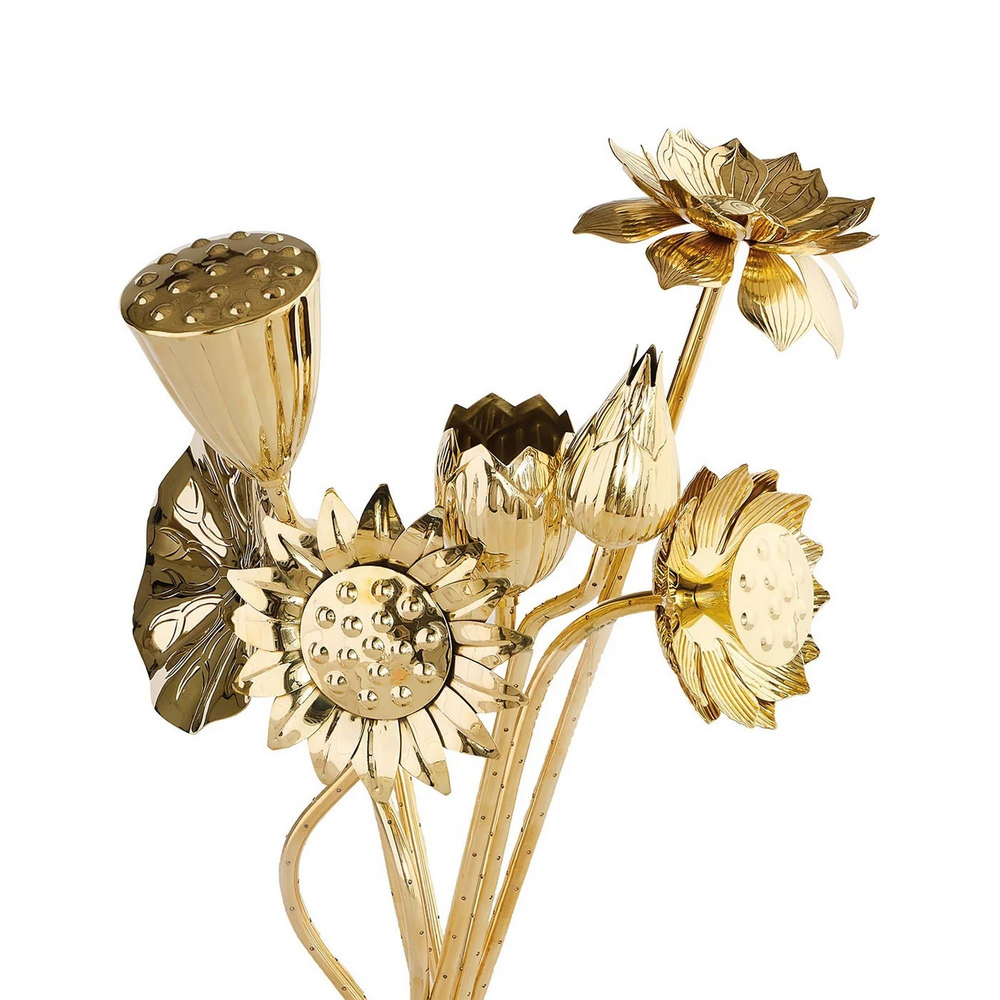 Jonathan Adler - Brass Çiçek Buketi