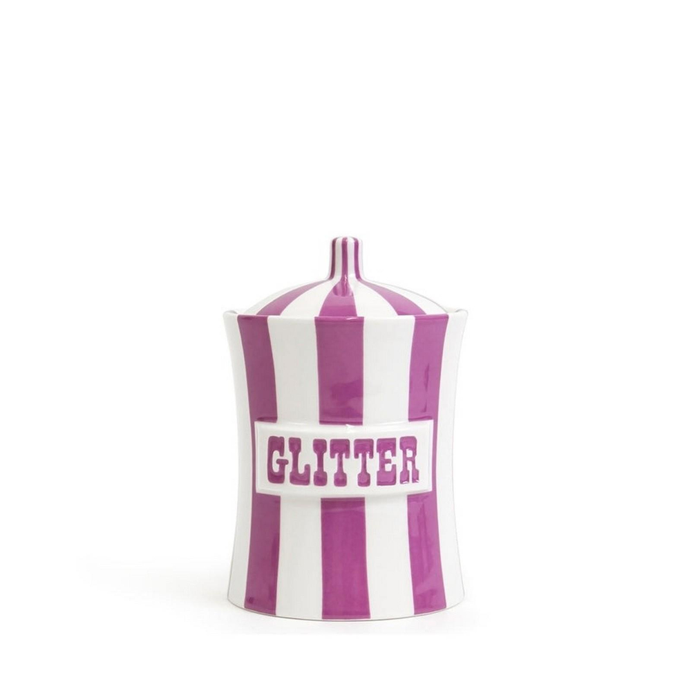Jonathan Adler - Glitter Dekoratif Kapaklı Kutu