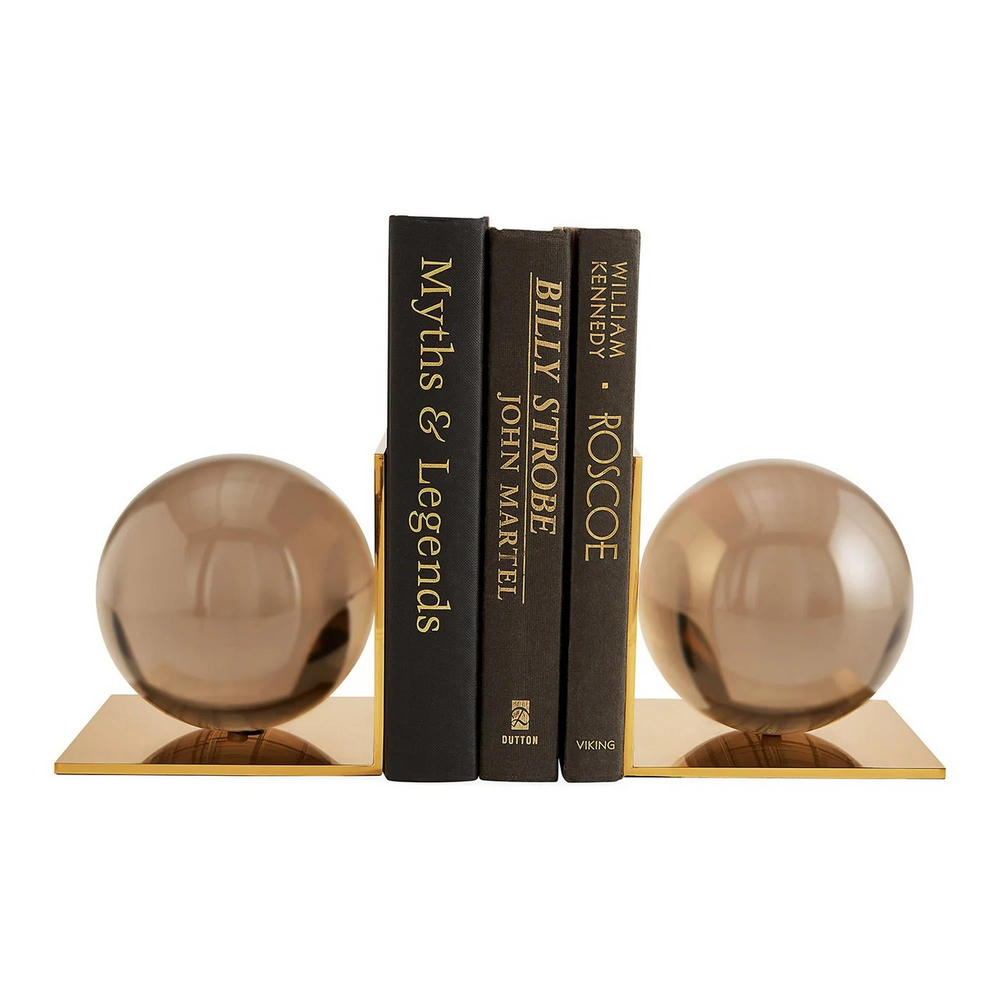 Jonathan Adler - Globo Kitap Tutucu Kahverengi