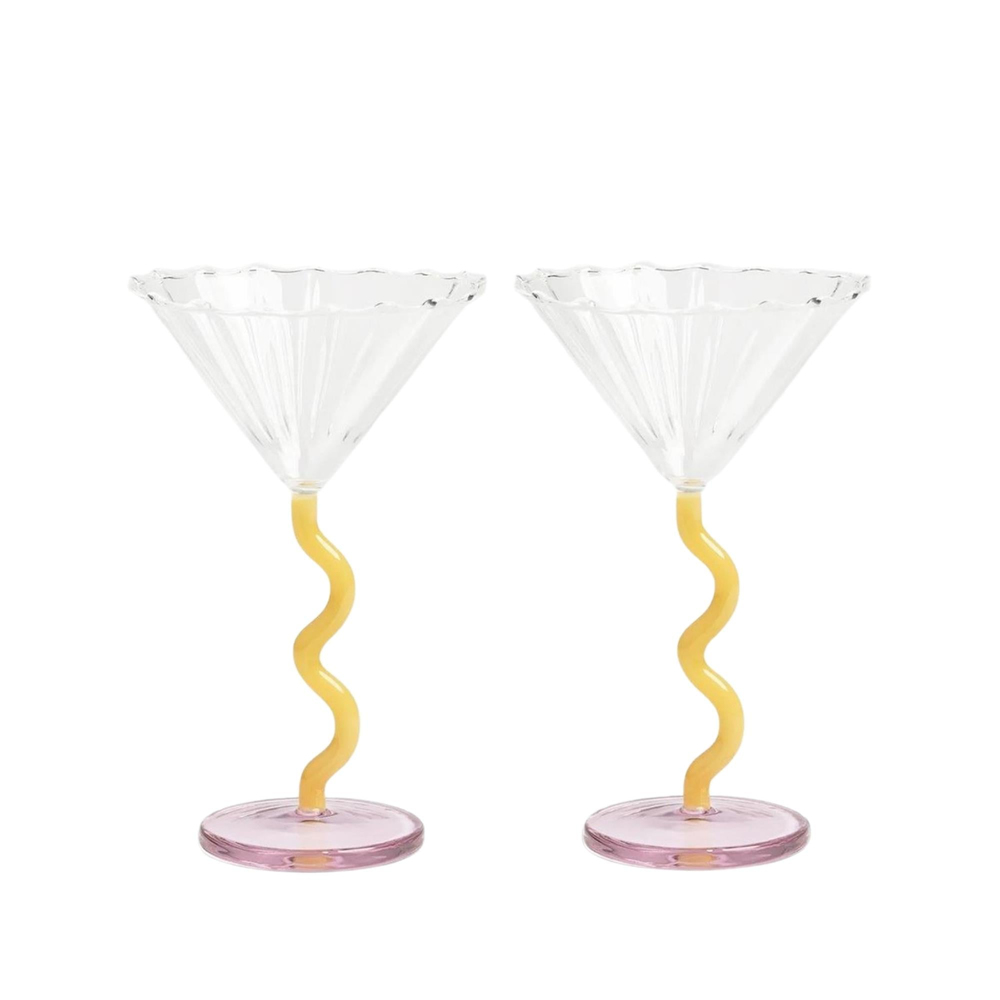 Klevering - Coupe Curve Caramel 2'Li Set