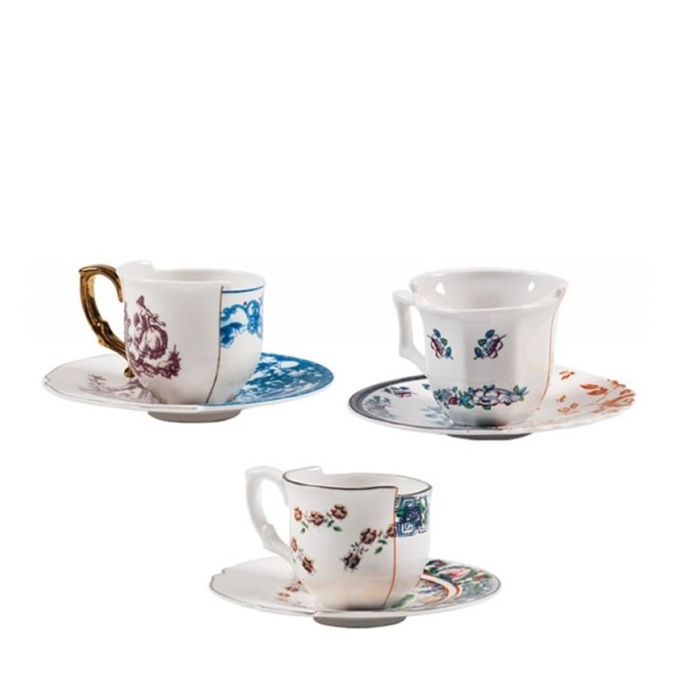 Seletti - Hybrid 6'lı Kahve Fincanı Set