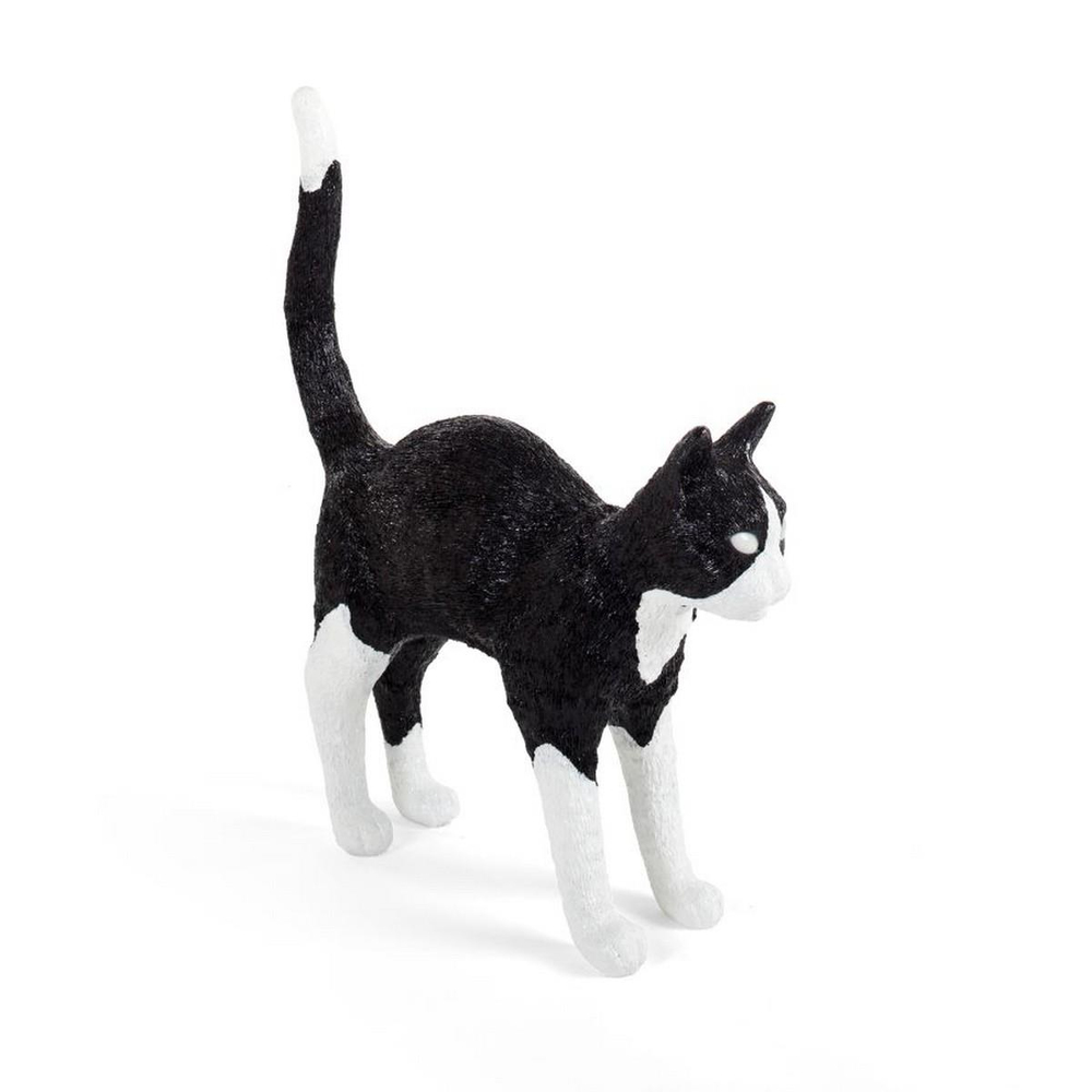 Seletti - Jobby The Cat Siyah & Beyaz