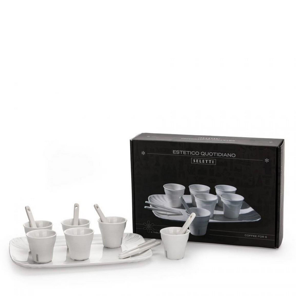 Seletti - Quotidiano 6'Lı Kahve Fincanı Set