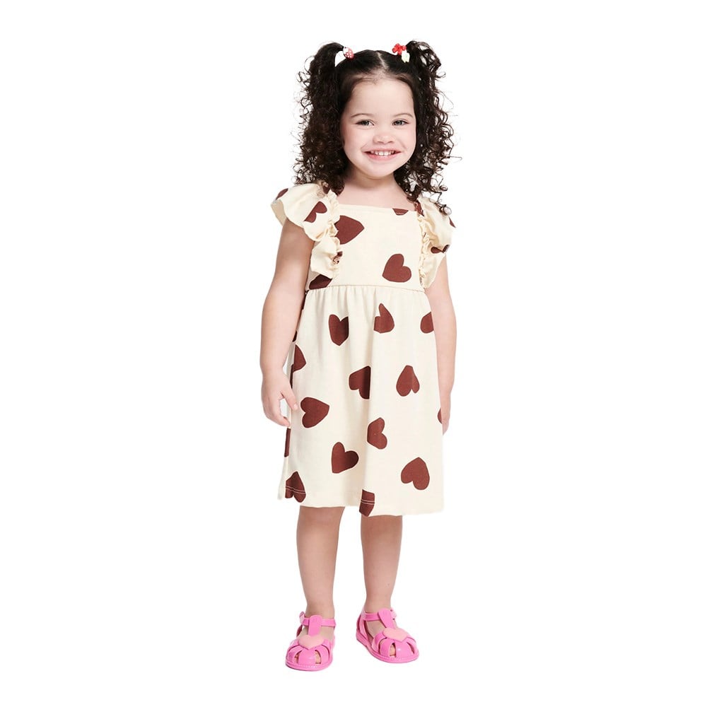Mini Melissa Hip Heart Ballerina Bb Çocuk Babet | Pembe