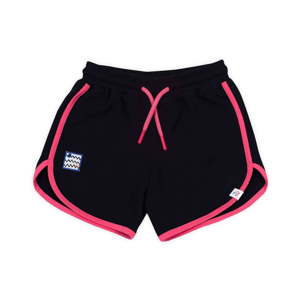 Beetle Beez Retro Lacivert Şort Pembe Kordon