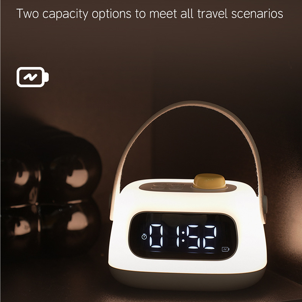 Acornia Retro Gece Lambası Masa Saati