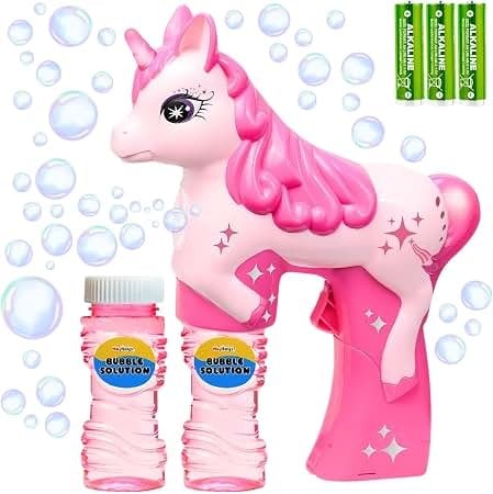 Lier Toys Bubble Unicorn Köpük Baloncuk Makinesi Pembe