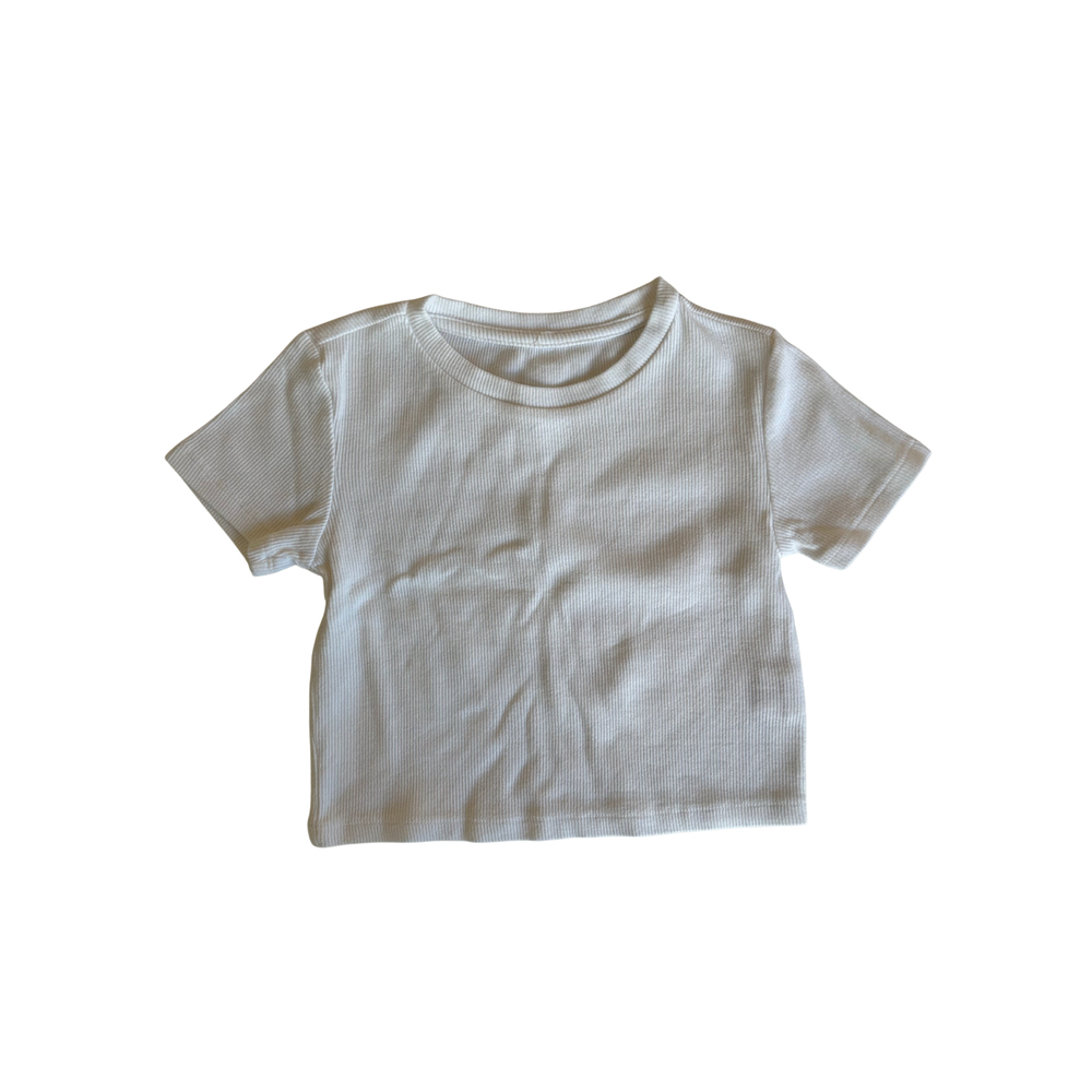 Zara Beyaz Tişört 6-7 Yaş