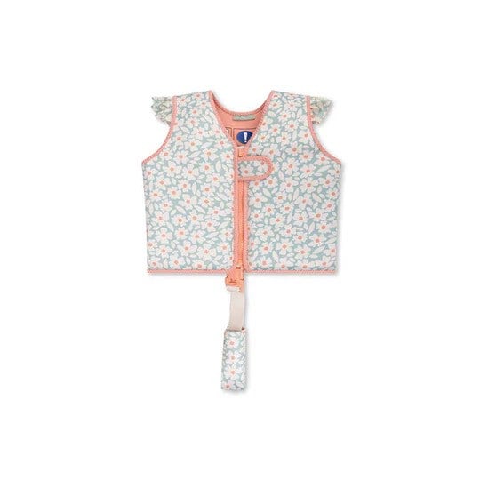 Swim Essentials Green Flowers Köpük Dolgulu Yüzme Yeleği