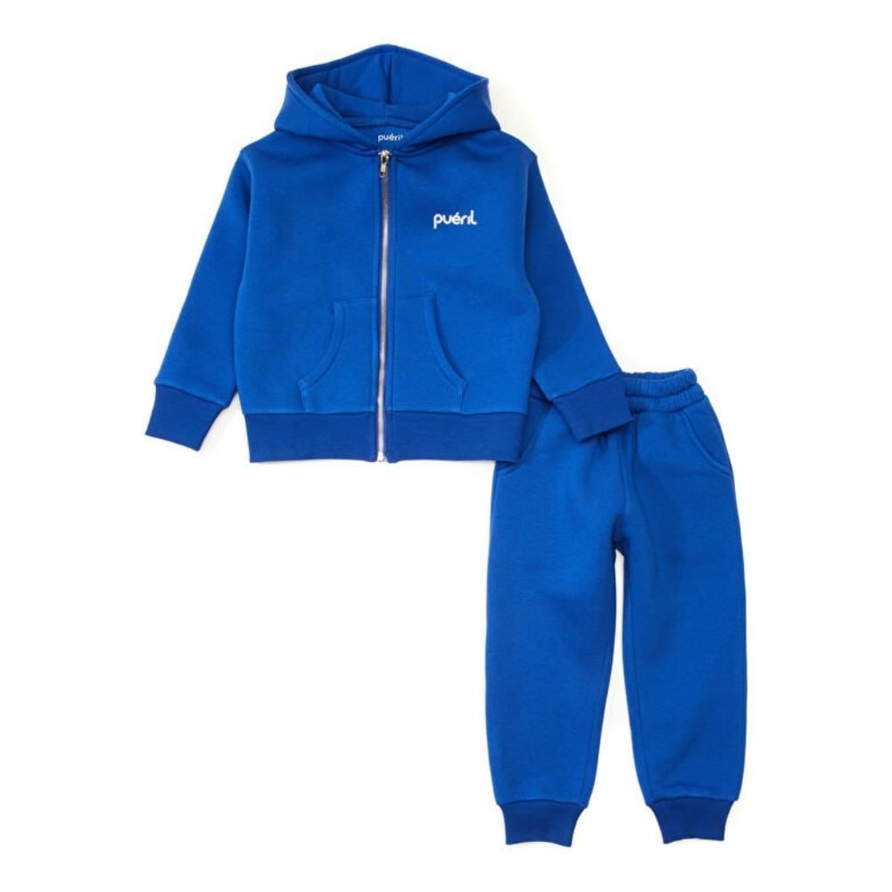 Pueril Kids Şardonlu Fermuarlı Çocuk Eşofman Takımı | Saks