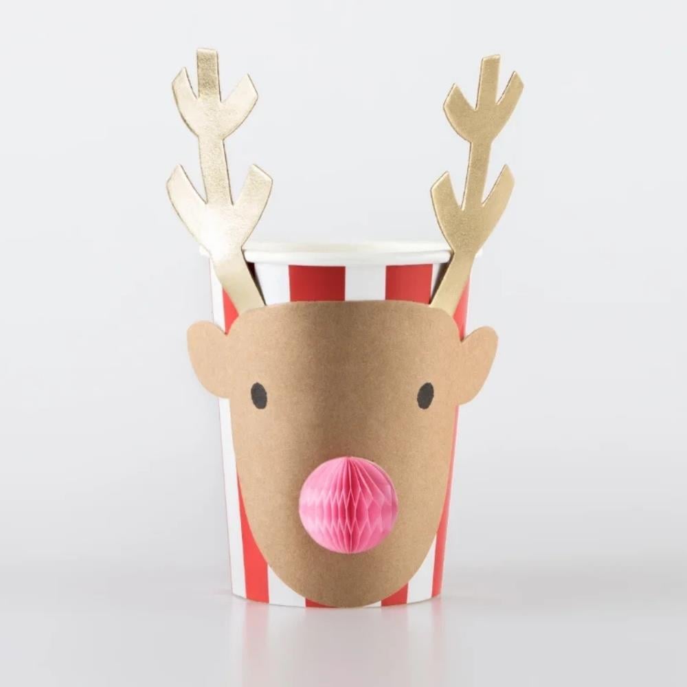 Meri Meri Yeni Yıl Bardak 8'li