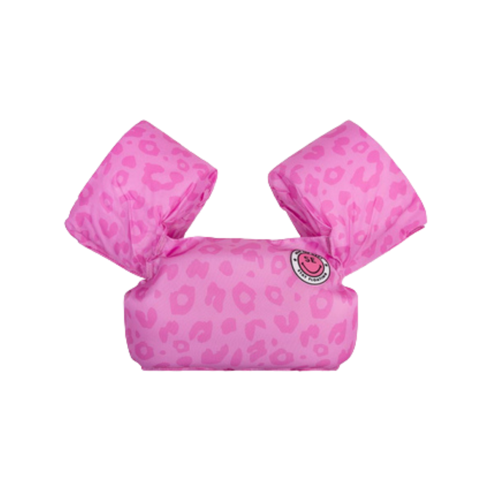 Swim Essentials Pink Leopard Puddle Jumper Kolluklu Yüzme Yeleği 2-6 Yaş
