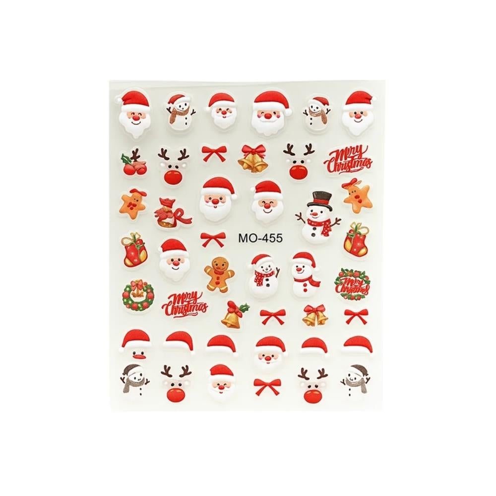 Mini & Kids Christmas Nail Sticker Santa