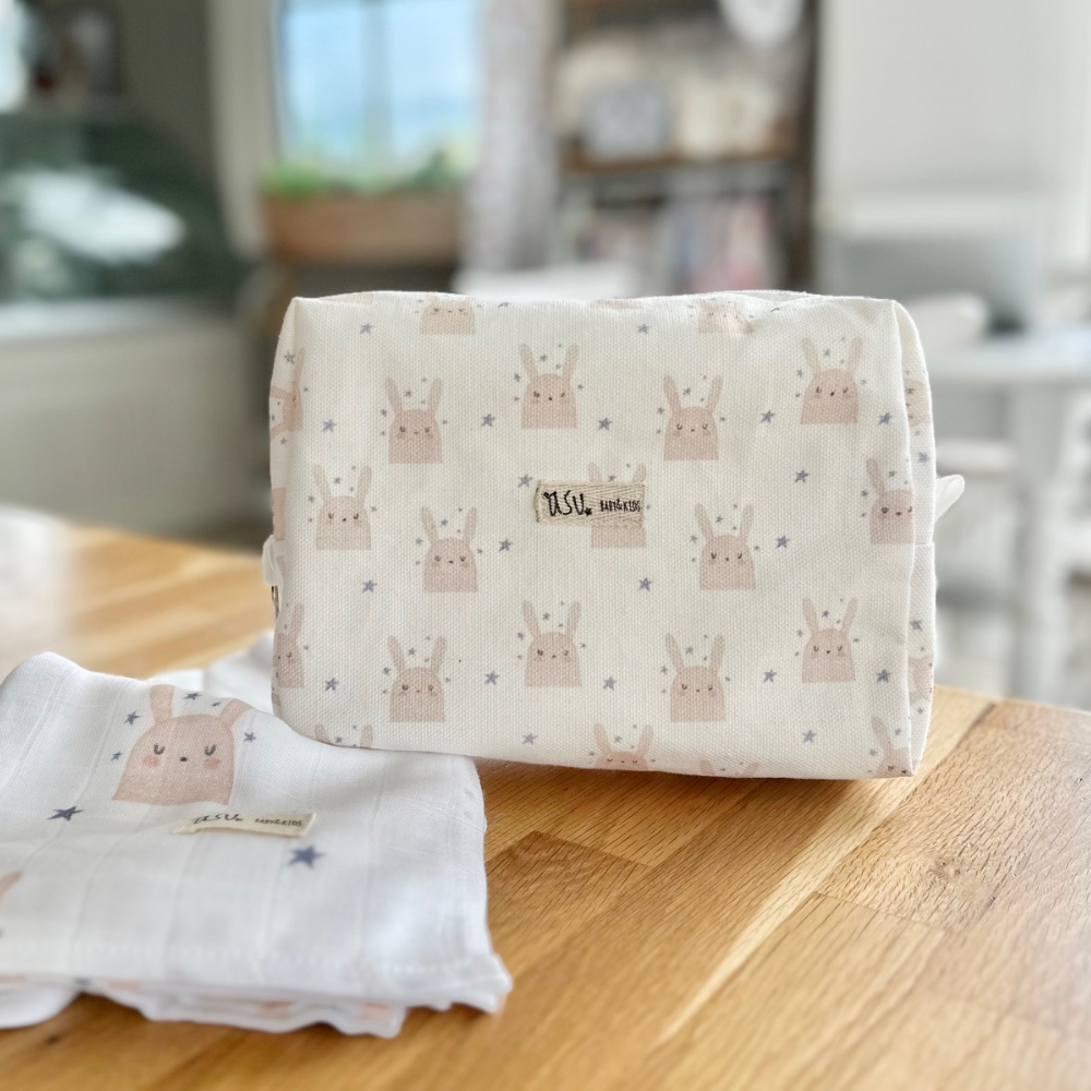 Asu Baby Sleepy Bunny Sıvı Geçirmez Çanta