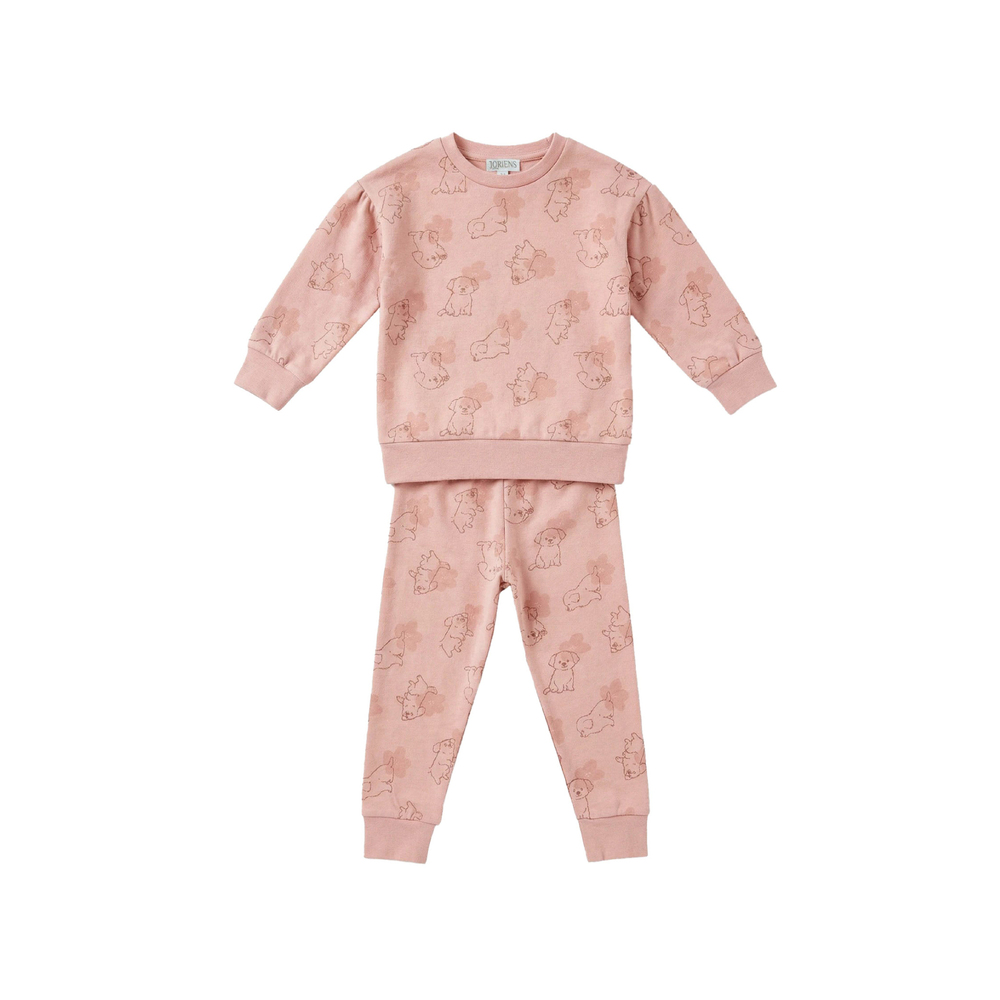 Çiçekçi Köpek Pijama Takımı