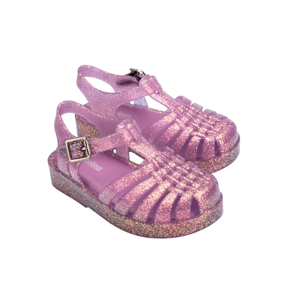 Mini Melissa Possession Shiny Bb Sandalet | Mor