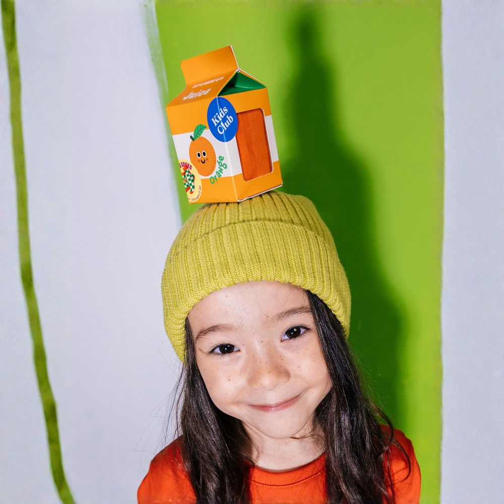 Eat My Socks Juice Orange Çocuk Çorap 5-10 Yaş