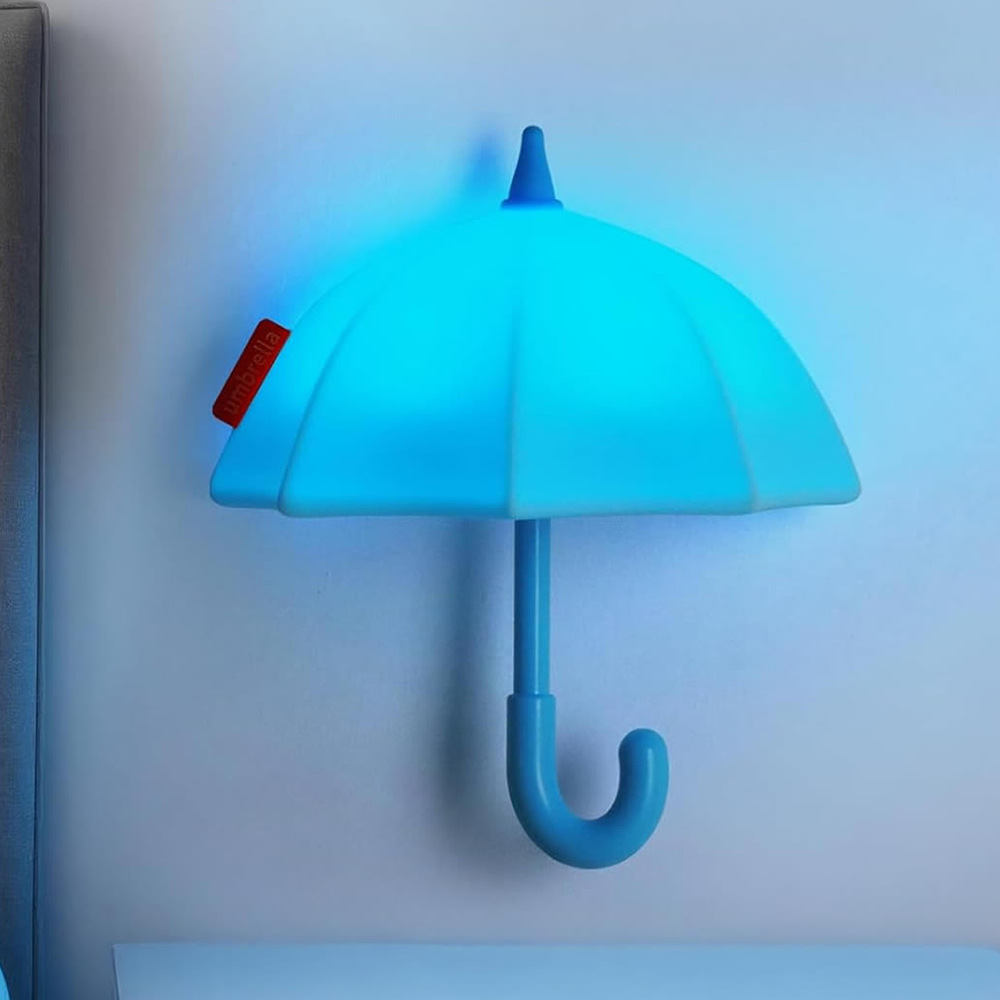 Acornia Şemsiye Şarjlı Gece Lambası Mavi