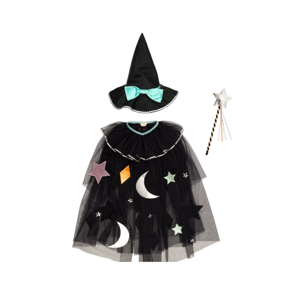 Meri Meri Halloween Cadı Kostümü Seti
