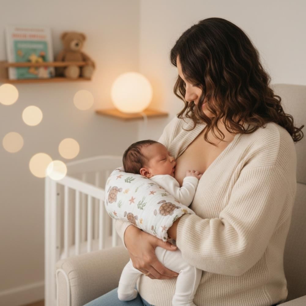 Münü Design Müslin Emzirme Yastığı Kaplumbağa