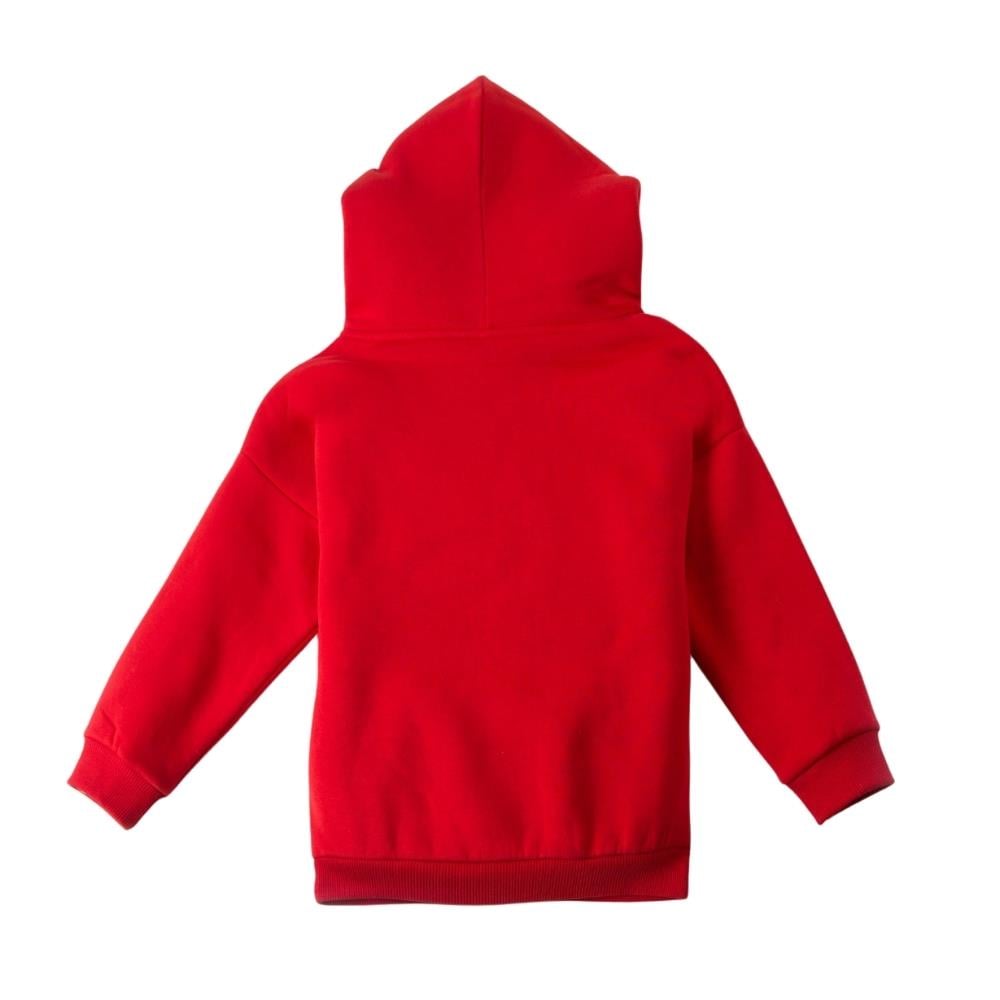 Pueril Kids Çocuk Eşofman Takımı Şardonlu Kırmızı