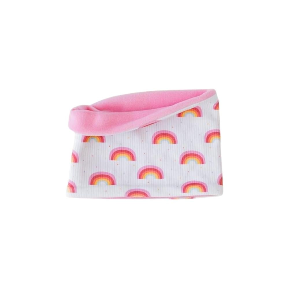 Mama Yoyo Polar Boyunluk Rainbow Pembe