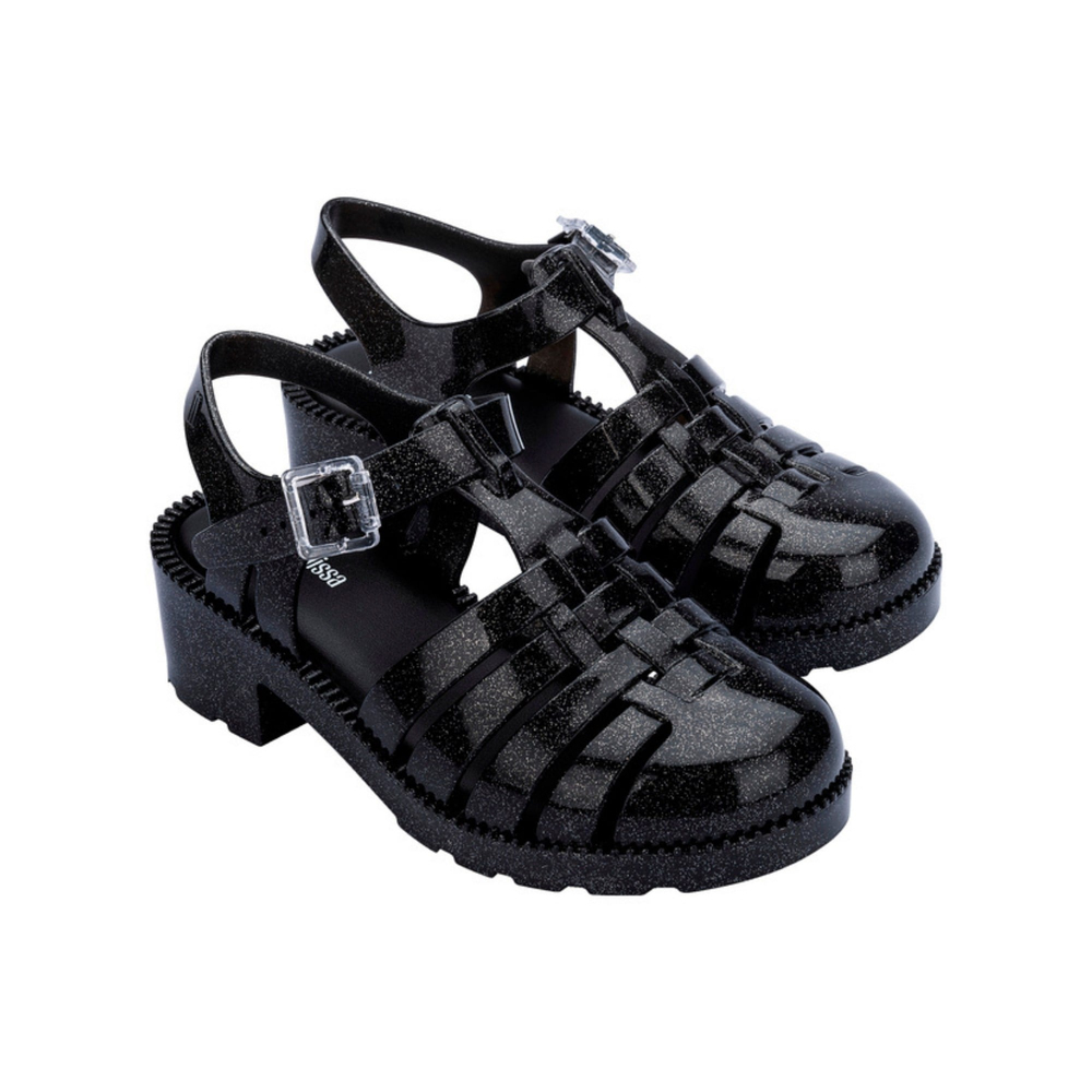Mini Melissa Possession Heel Inf Topuklu Çocuk Ayakkabısı | Siyah