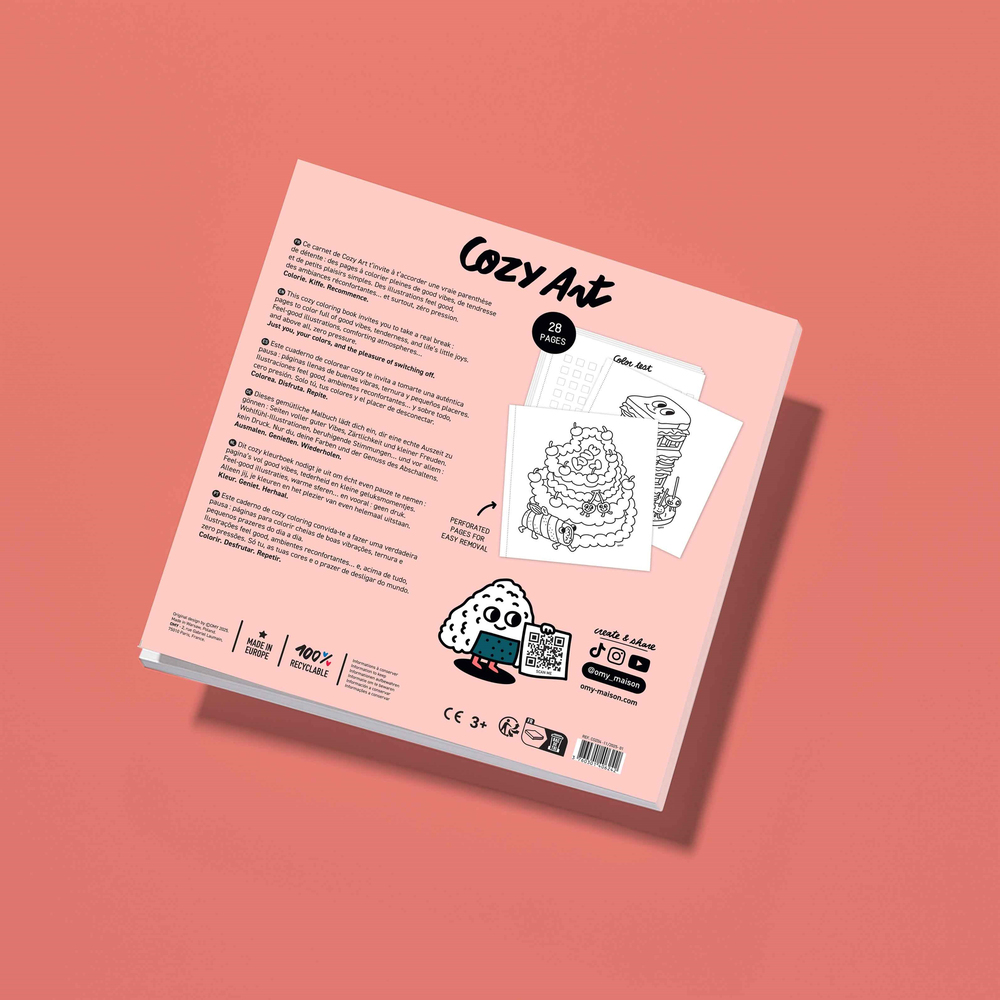 Omy Cozy Art Boyama Kitabı Yummy
