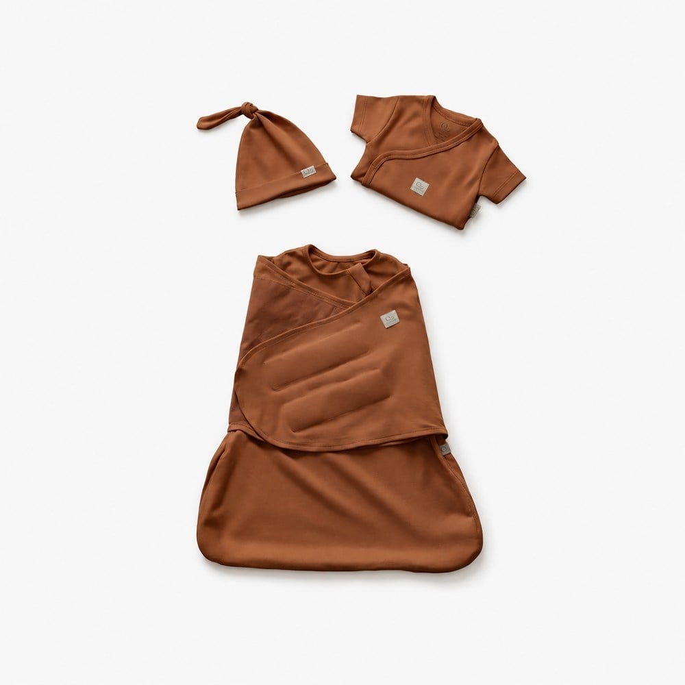 Qundaq Yenidoğan Kundak Seti Kalça Dostu Terracotta