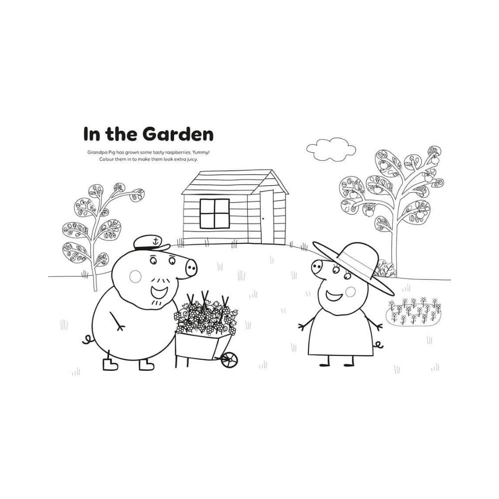 Peppa Pig Days of Fun Bumper Colouring Book