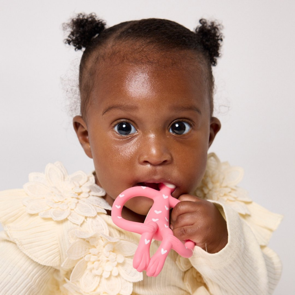 Matchstick Monkey Silikon Diş Kaşıyıcı Monkey Heart